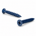 VIS À BÉTON TÊTE FLAT 3/16'' X 2-1/4'' BLEU GALV. (2.5M)