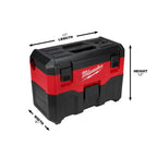 ASPIRATEUR 2 GALLONS SEC & HUMIDE M18