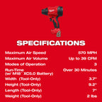M18 BRUSHLESS PRECISION BLOWER
