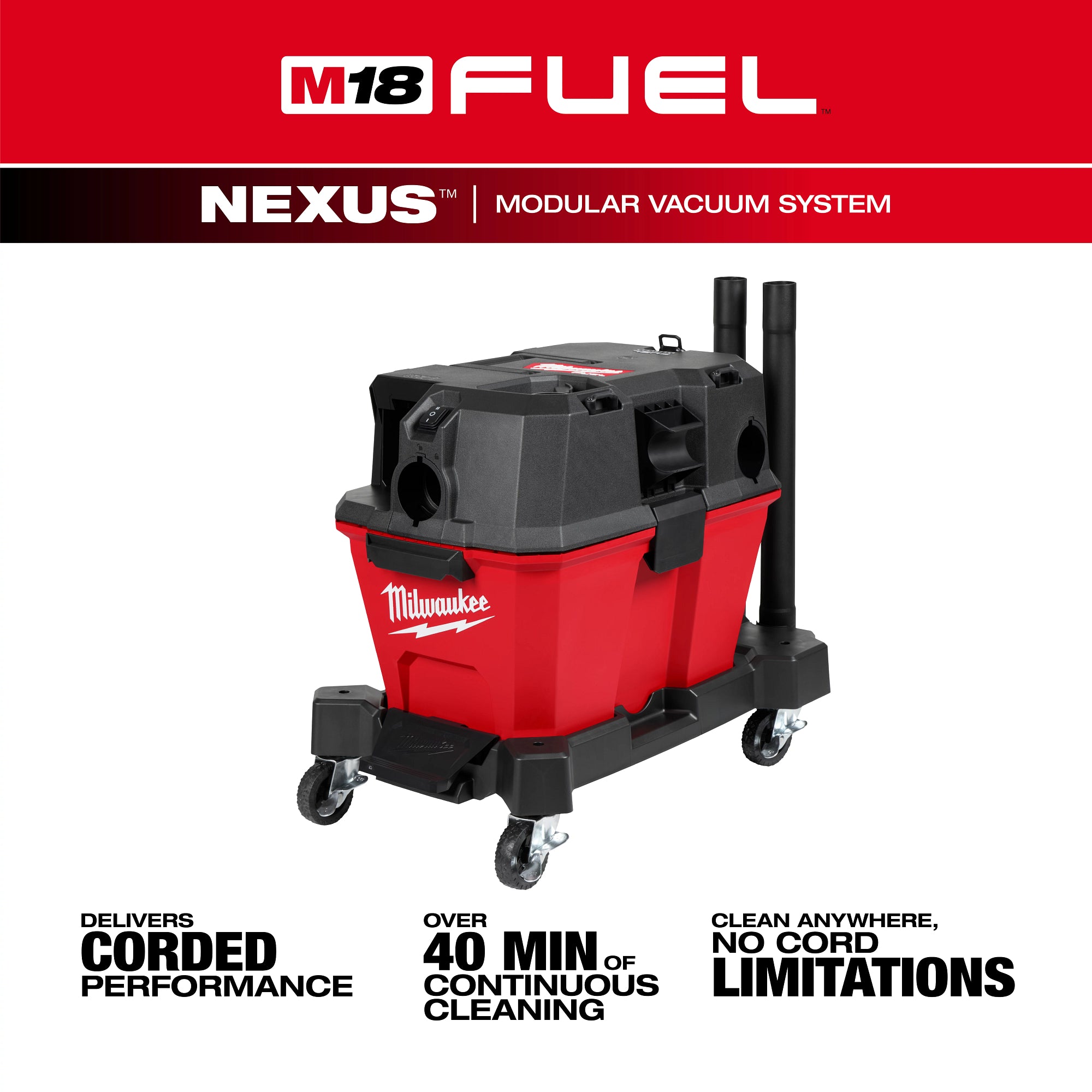 ASPIRATEUR 6 GALLONS SEC & HUMIDE M18 FUEL BRUSHLESS