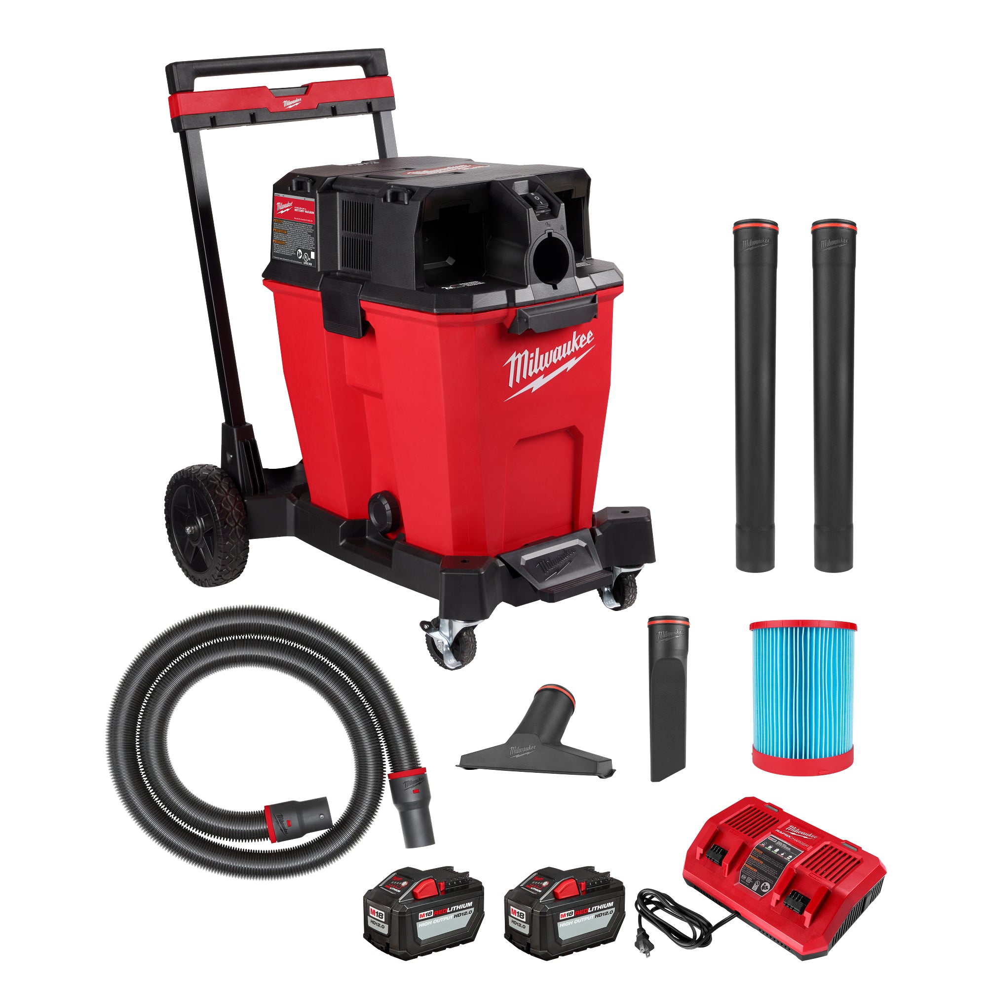 ENSEMBLE ASPIRATEUR 12 GALLONS SEC & HUMIDE M18 FUEL HD12.0