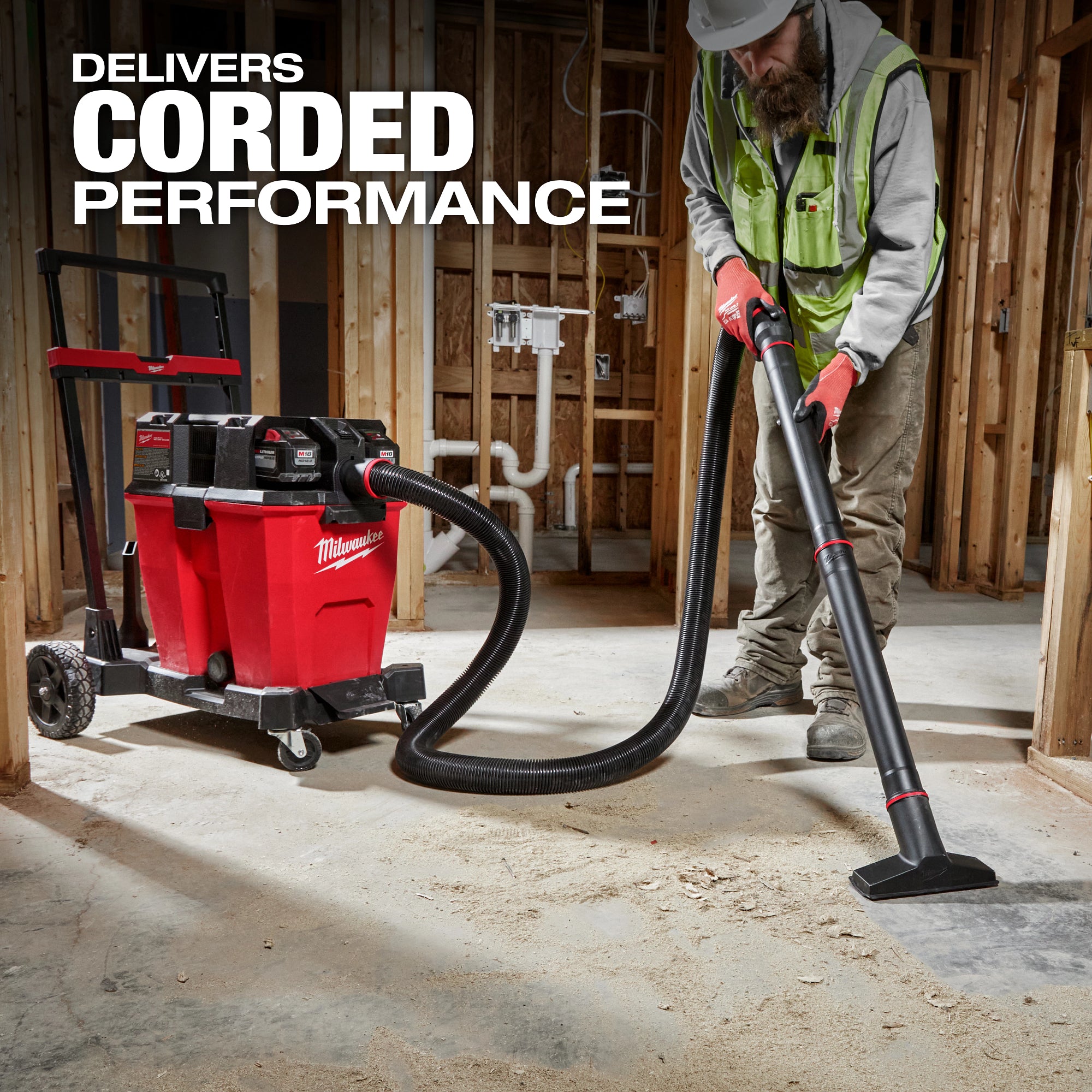 ENSEMBLE ASPIRATEUR 12 GALLONS SEC & HUMIDE M18 FUEL HD12.0
