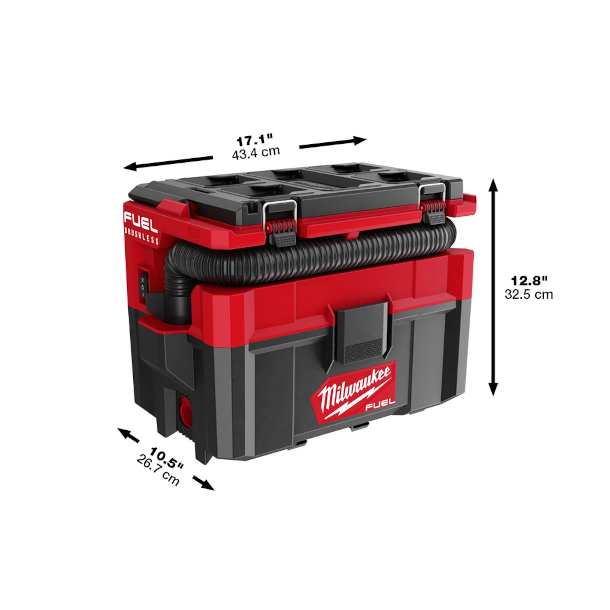 ASPIRATEUR 2.5 GALLONS SEC & HUMIDE PACKOUT M18 FUEL