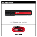 500 LUMEN RECHARGEABLE EDC FLASHLIGHT