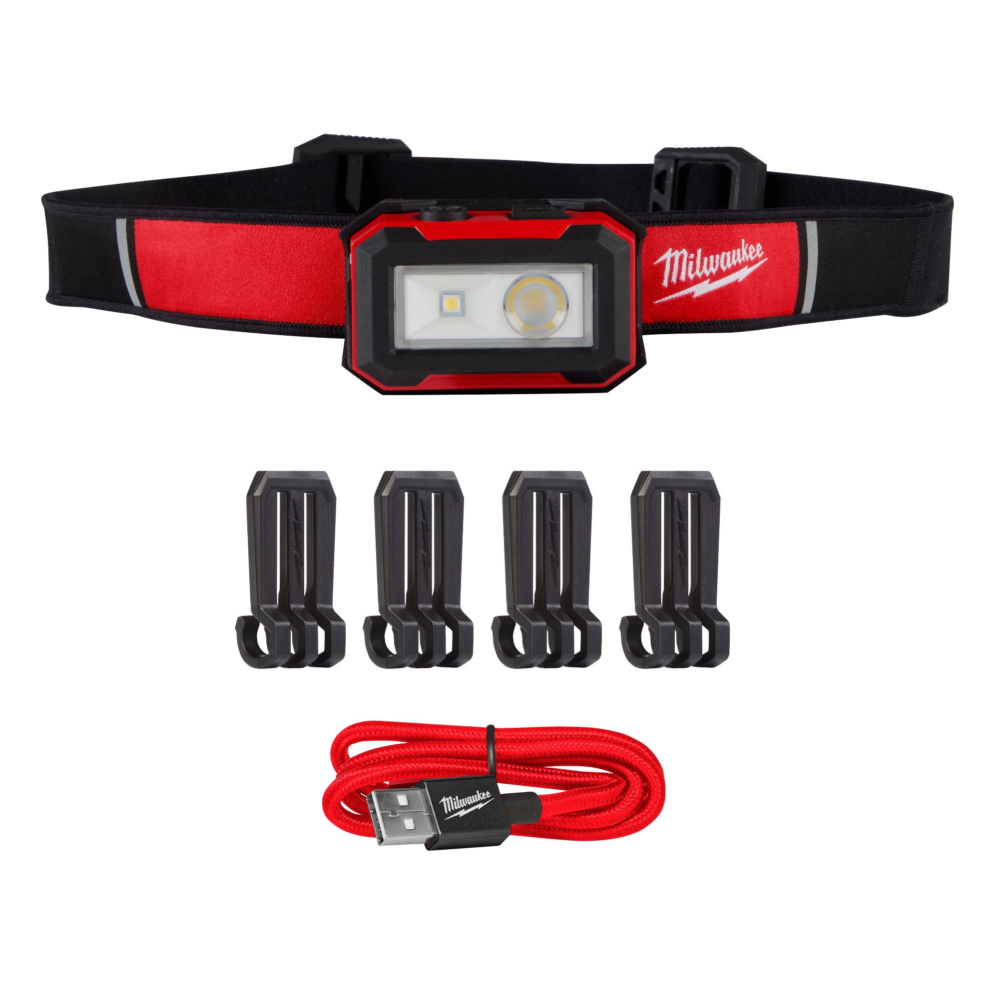 450 LUMEN USB RECHARGEABLE HEADLAMP