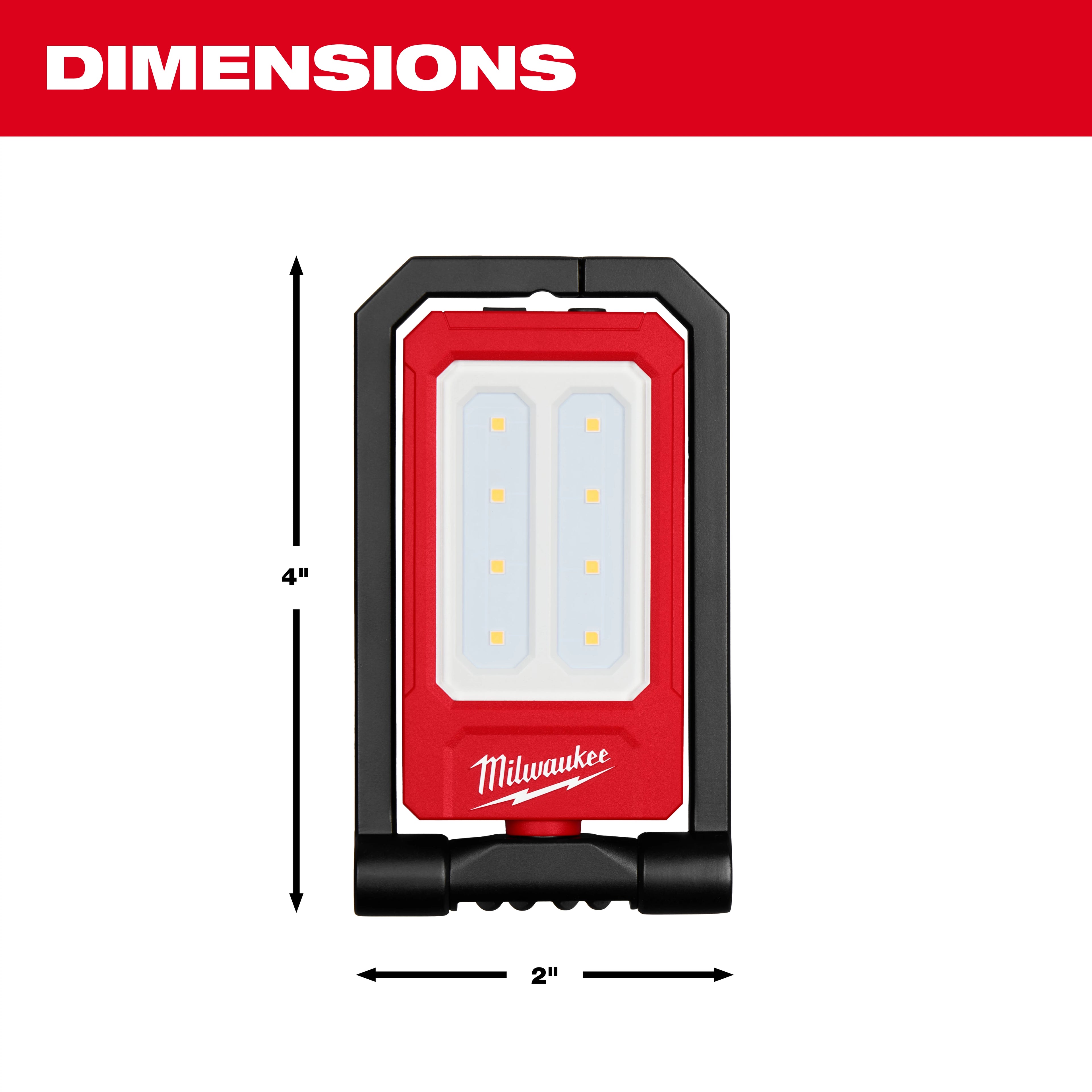 LAMPE DE TRAVAIL 500 LUMENS MAGNÉTIQUE RECHARGEABLE