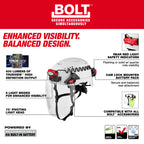 LAMPE FRONTALE 600 LUMENS À PROFIL BAS BOLT RECHARGEABLE