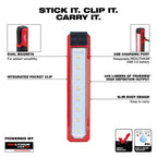LUMIÈRE DE POCHE 445 LUMENS RECHARGEABLE USB