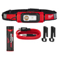 LUMIÈRE FRONTALE 600 LUMENS POUR CASQUE RECHARGEABLE USB