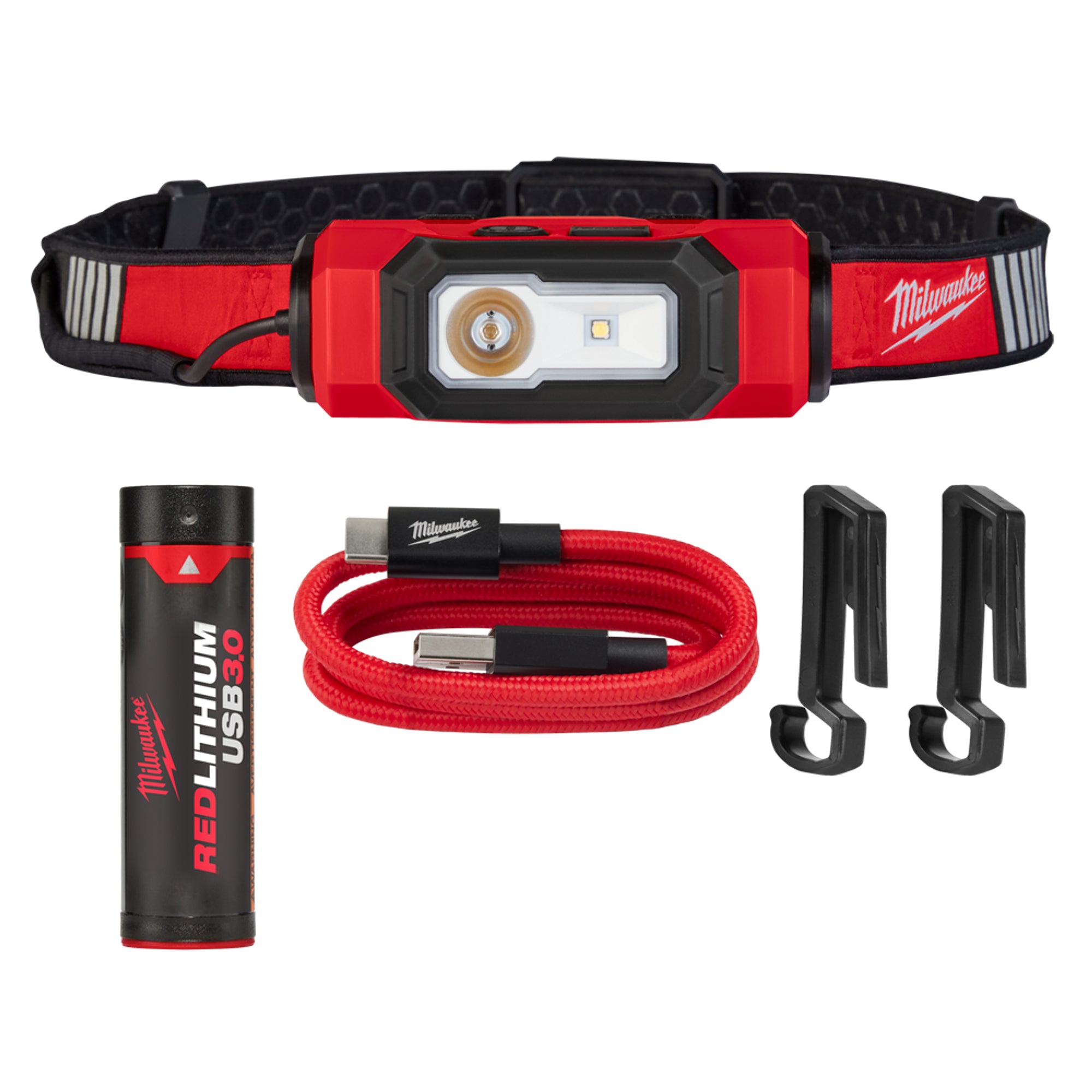 LUMIÈRE FRONTALE 600 LUMENS POUR CASQUE RECHARGEABLE USB