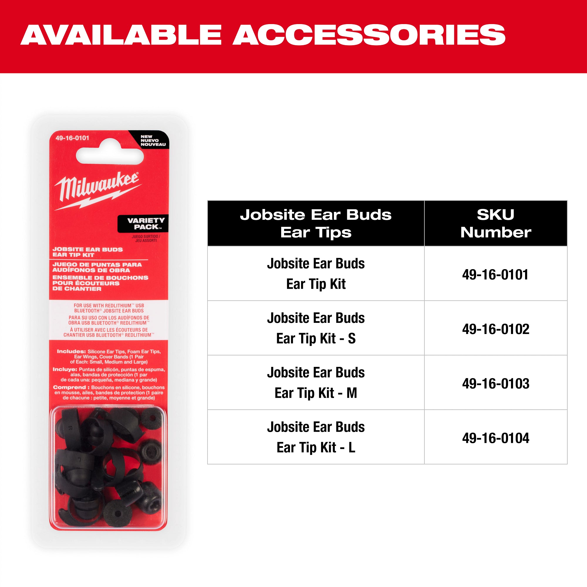ÉCOUTEURS DE CHANTIER BLUETOOTH® REDLITHIUM USB
