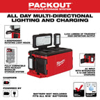 MODULE D'ÉCLAIRAGE & CHARGEUR 17'' PACKOUT M18