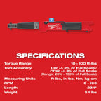 M12 FUEL 3/8" Digital Torque Wrench with ONE-KEY