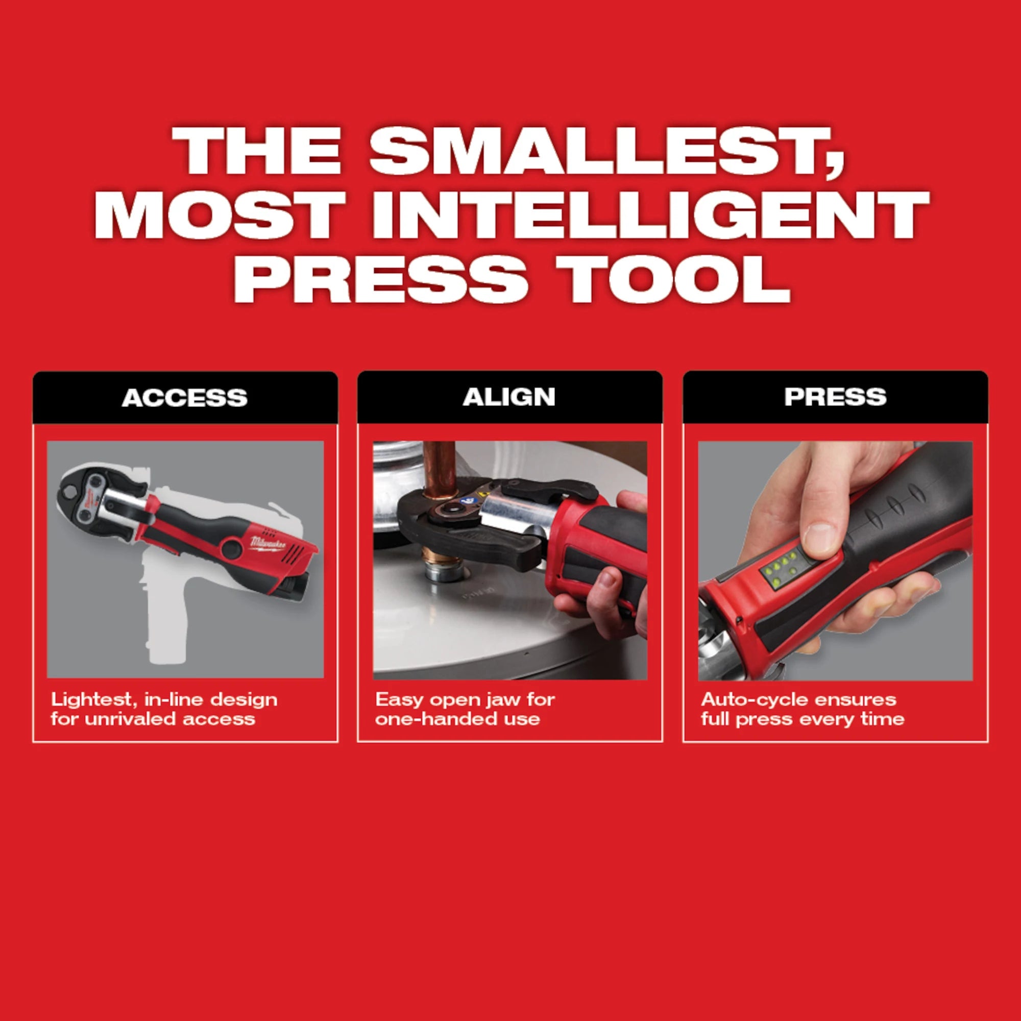 M12 FORCE LOGIC PRESS TOOL KIT WITH JAWS