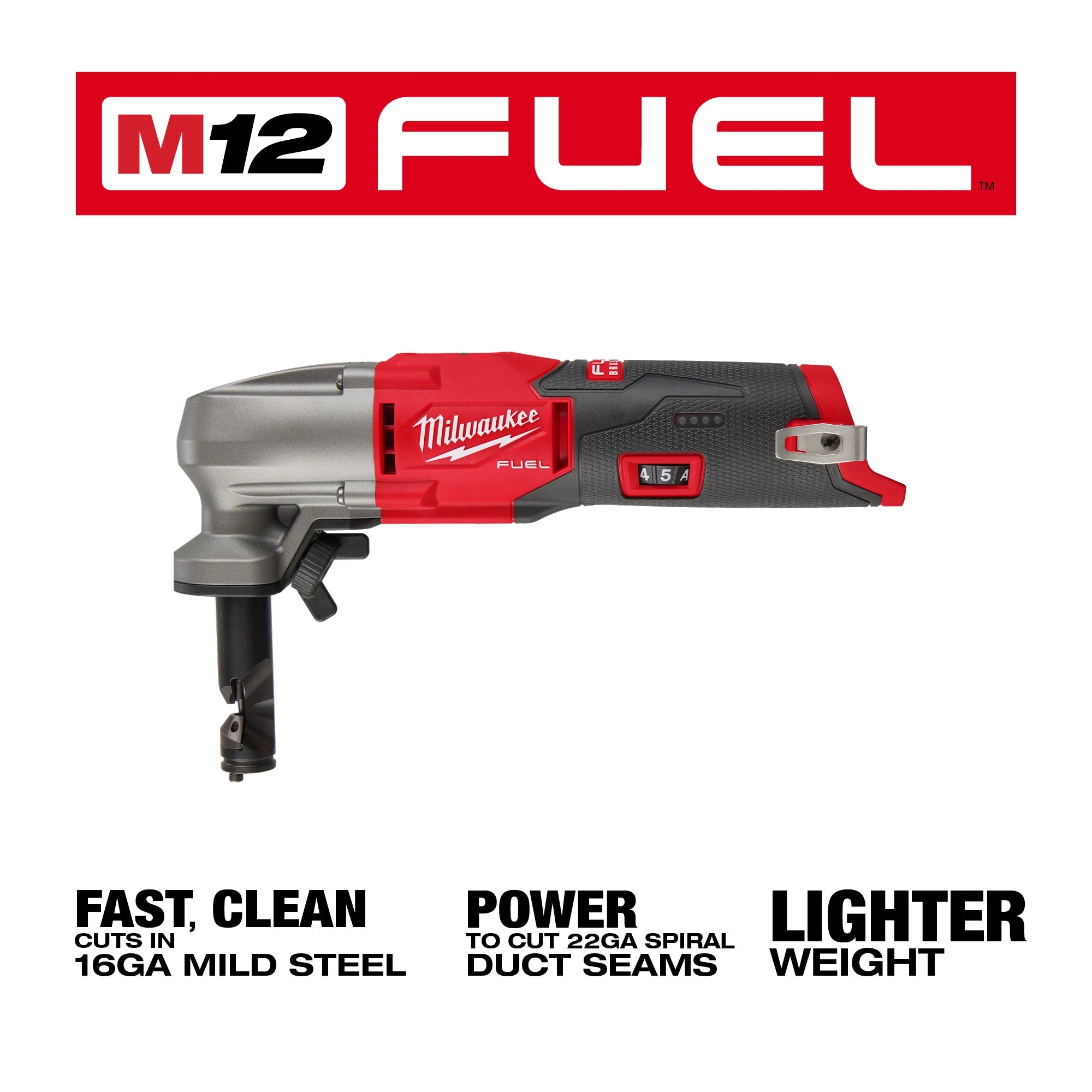 GRIGNOTEUSE CALIBRE 16 À VITESSE VARIABLE M12 FUEL BRUSHLESS