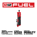 DIE GRINDER DROIT 1/4'' M12 FUEL BRUSHLESS