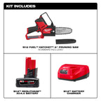 M12 FUEL HATCHET 6" Pruning Saw Kit (XC4.0)