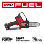 M12 FUEL HATCHET 6" Pruning Saw Kit (XC4.0)
