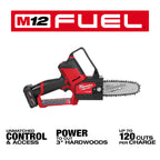 M12 FUEL BRUSHLESS HATCHET 6" PRUNING SAW
