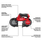 M12 FUEL BRUSHLESS COMPACT BAND SAW