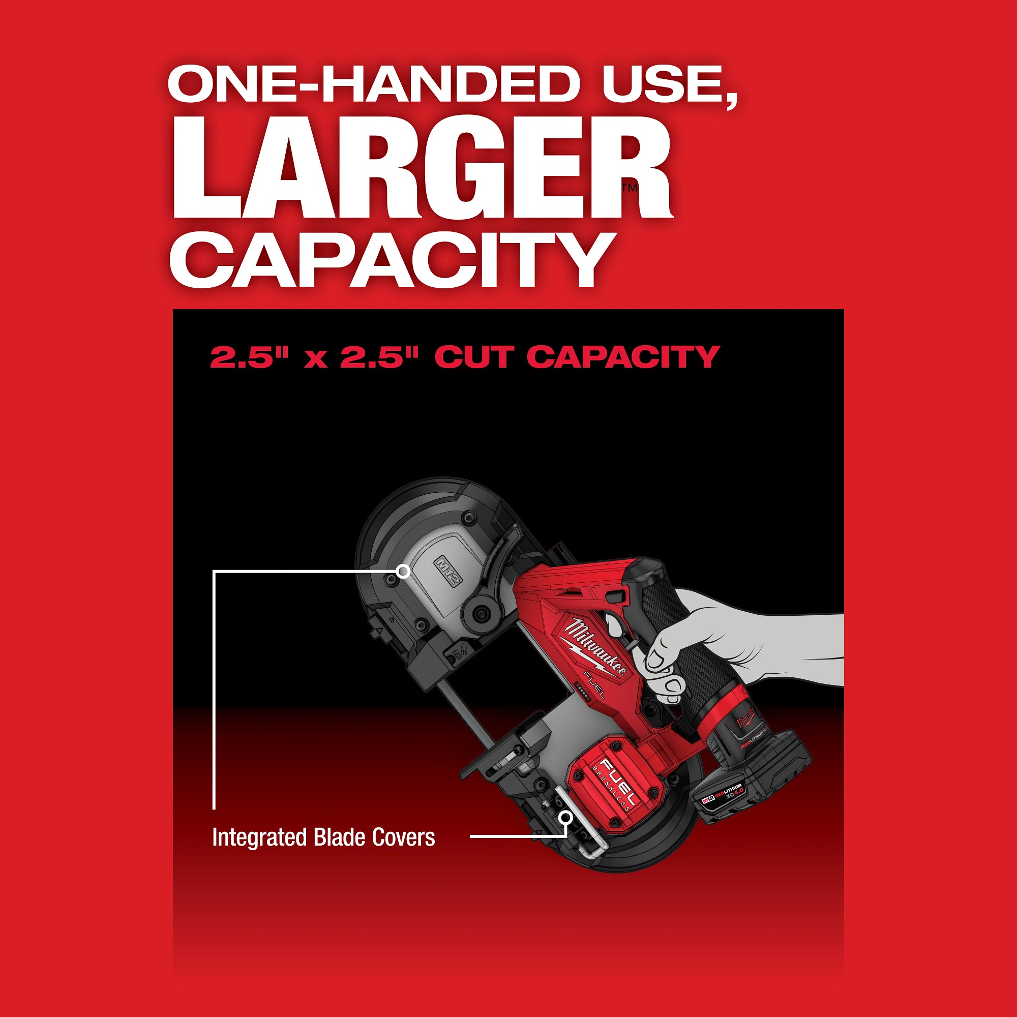 M12 FUEL BRUSHLESS COMPACT BAND SAW