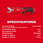 M12 BRUSHLESS HATCHET PRUNER (CP2.0)