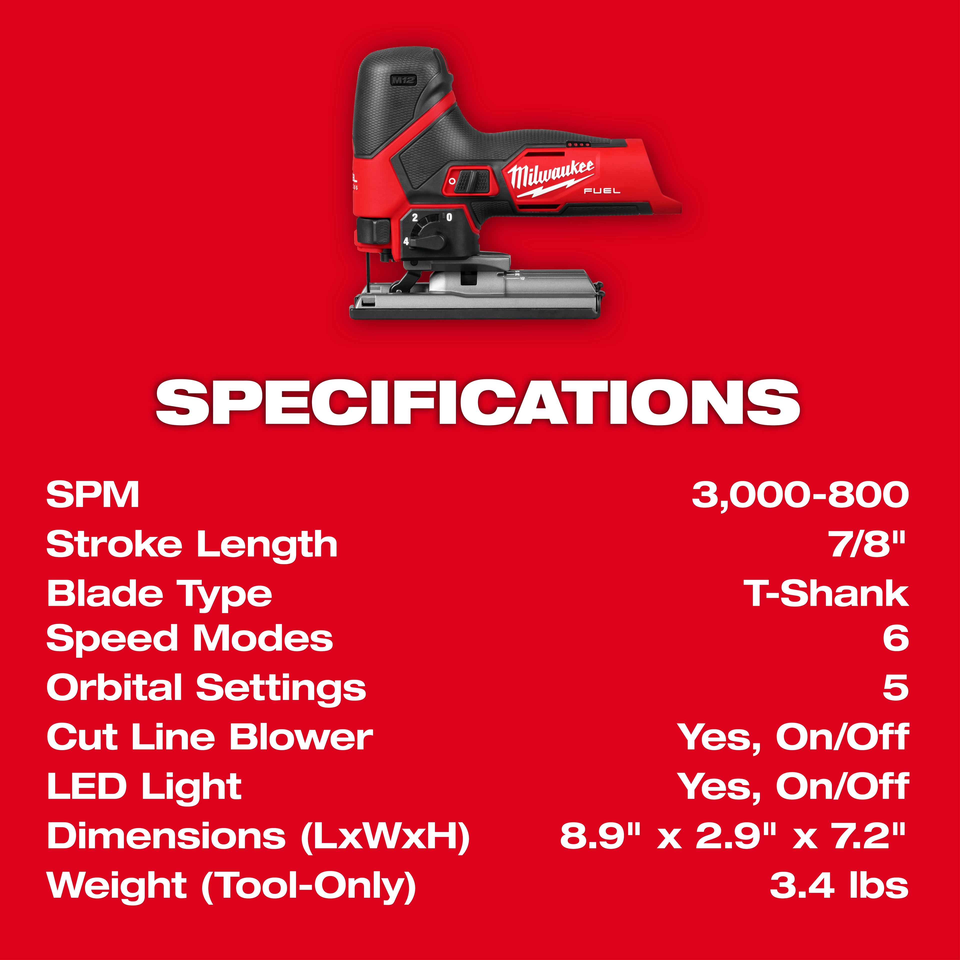 M12 FUEL 3" BRUSHLESS ORBITAL SANDER