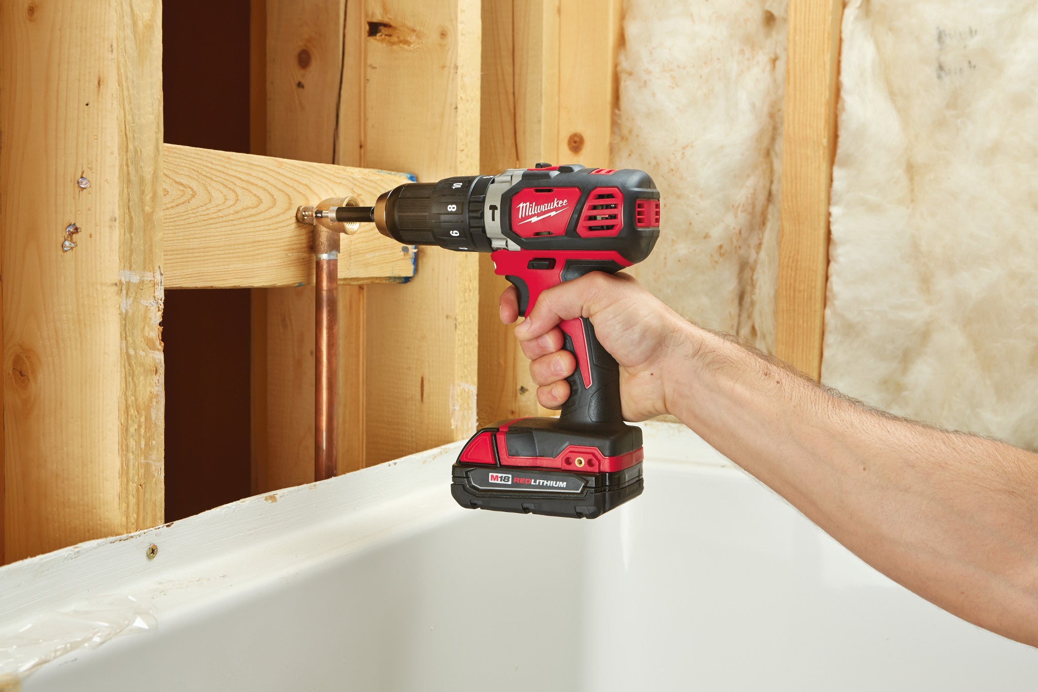 M18 COMPACT 1/2" HAMMER DRILL KIT