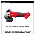 RECTIFIEUSE COUDÉE 4-1/2''/ 5'' À PALETTE M18 BRUSHLESS