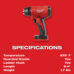 M18 COMPACT HEAT GUN