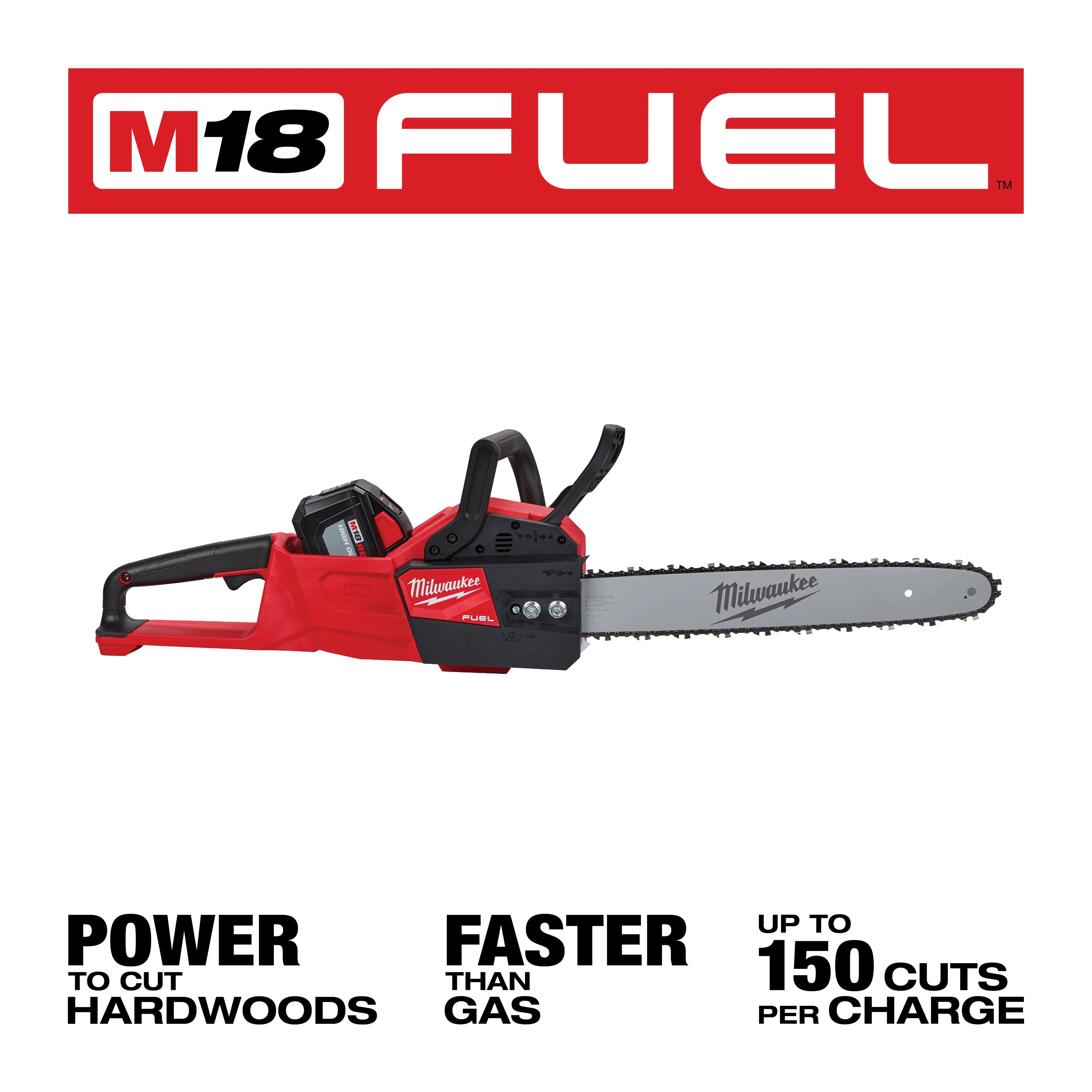 ENSEMBLE SCIE À CHAÎNE 16'' M18 FUEL BRUSHLESS (HD12.0)