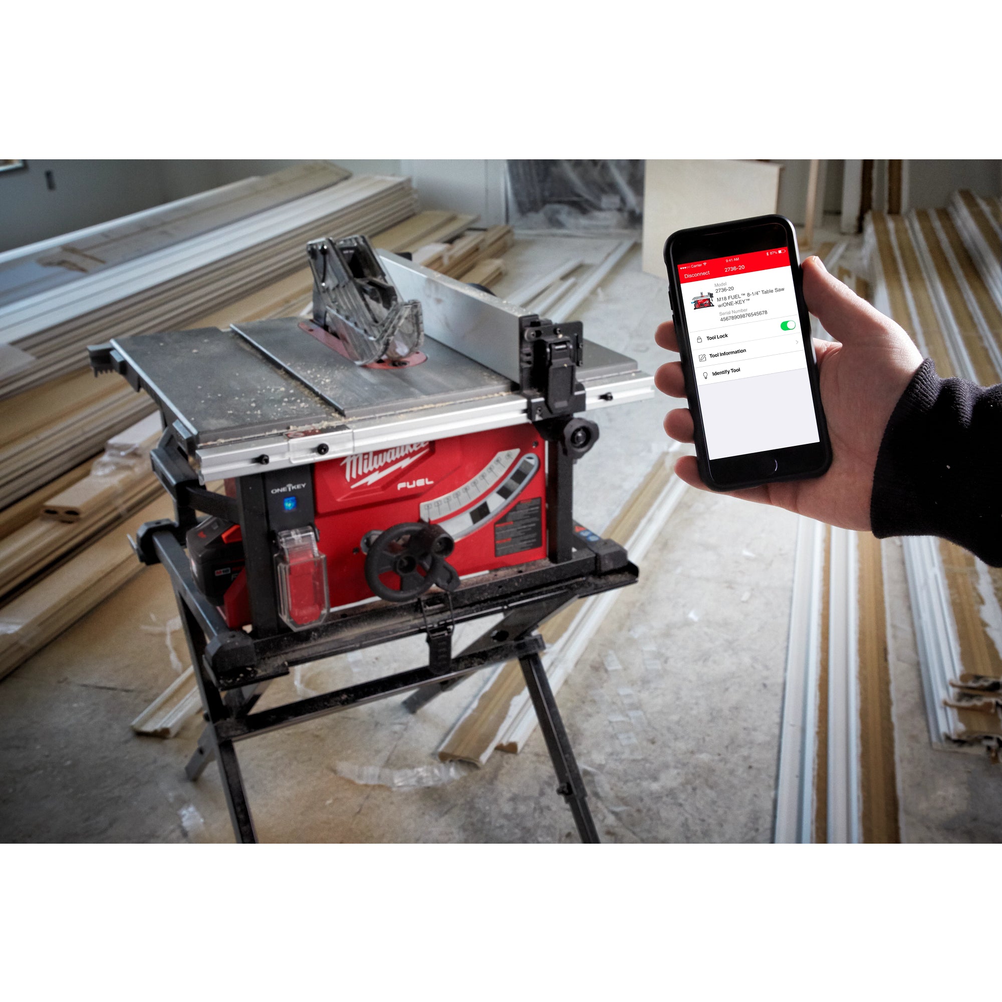 M18 FUEL BRUSHLESS 8-1/4" TABLE SAW KIT (HD12.0)