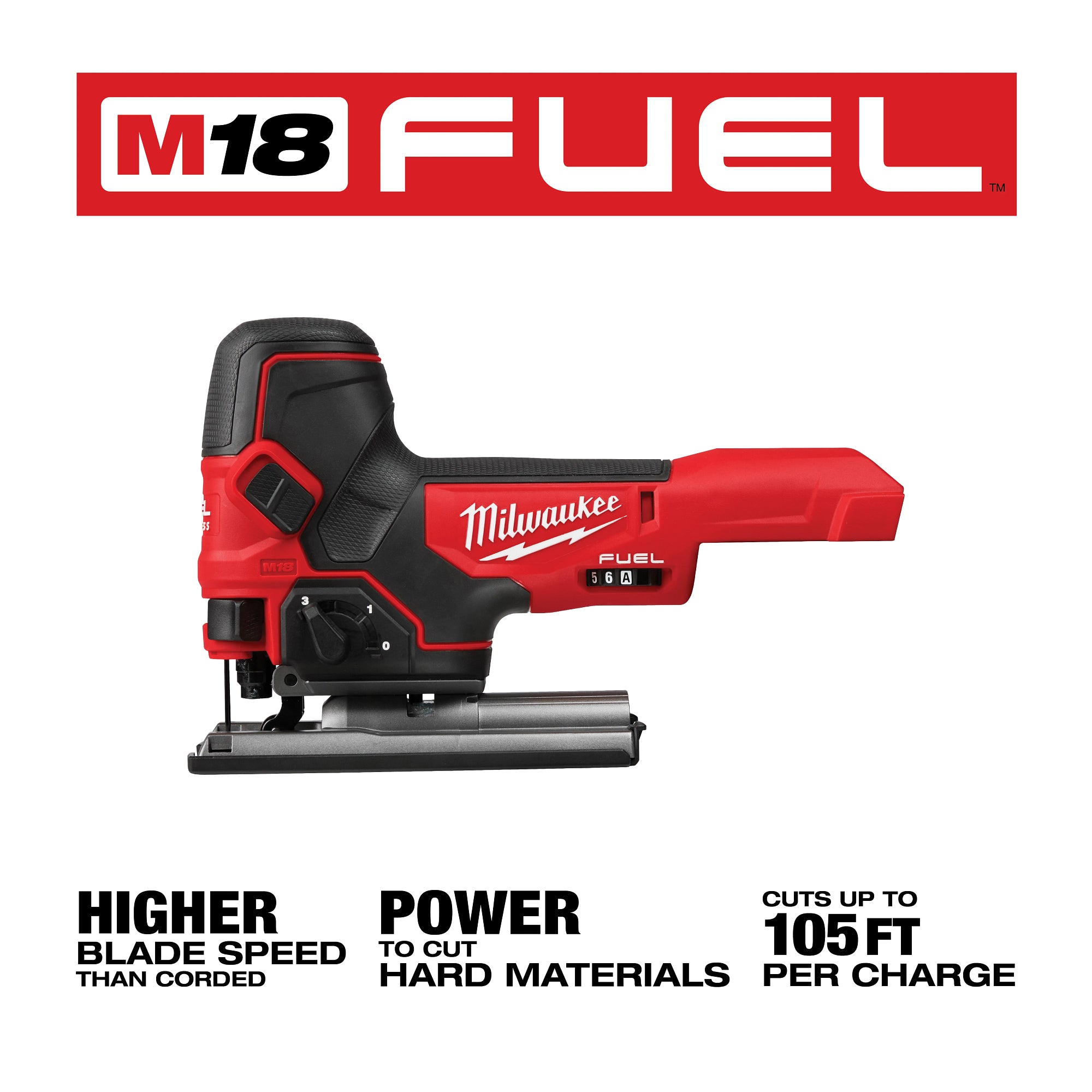 SCIE SAUTEUSE À POIGNÉE CYLINDRIQUE M18 FUEL