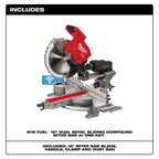 SCIE À ONGLETS 12'' À COULISSE M18 FUEL BRUSHLESS