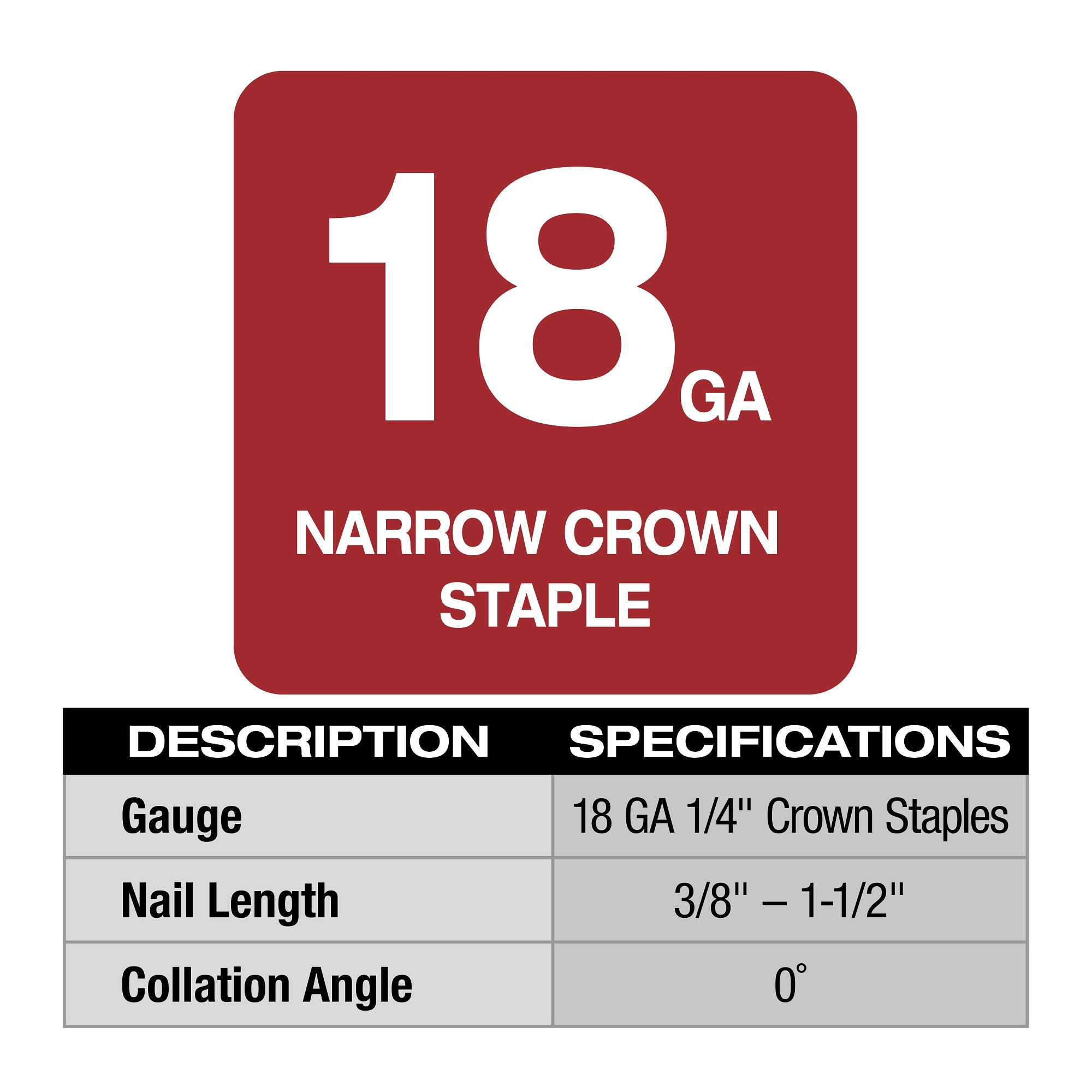 AGRAFEUSE 1/4'' CAL.18 DE 3/8'' À 1-1/2'' M18 FUEL BRUSHLESS