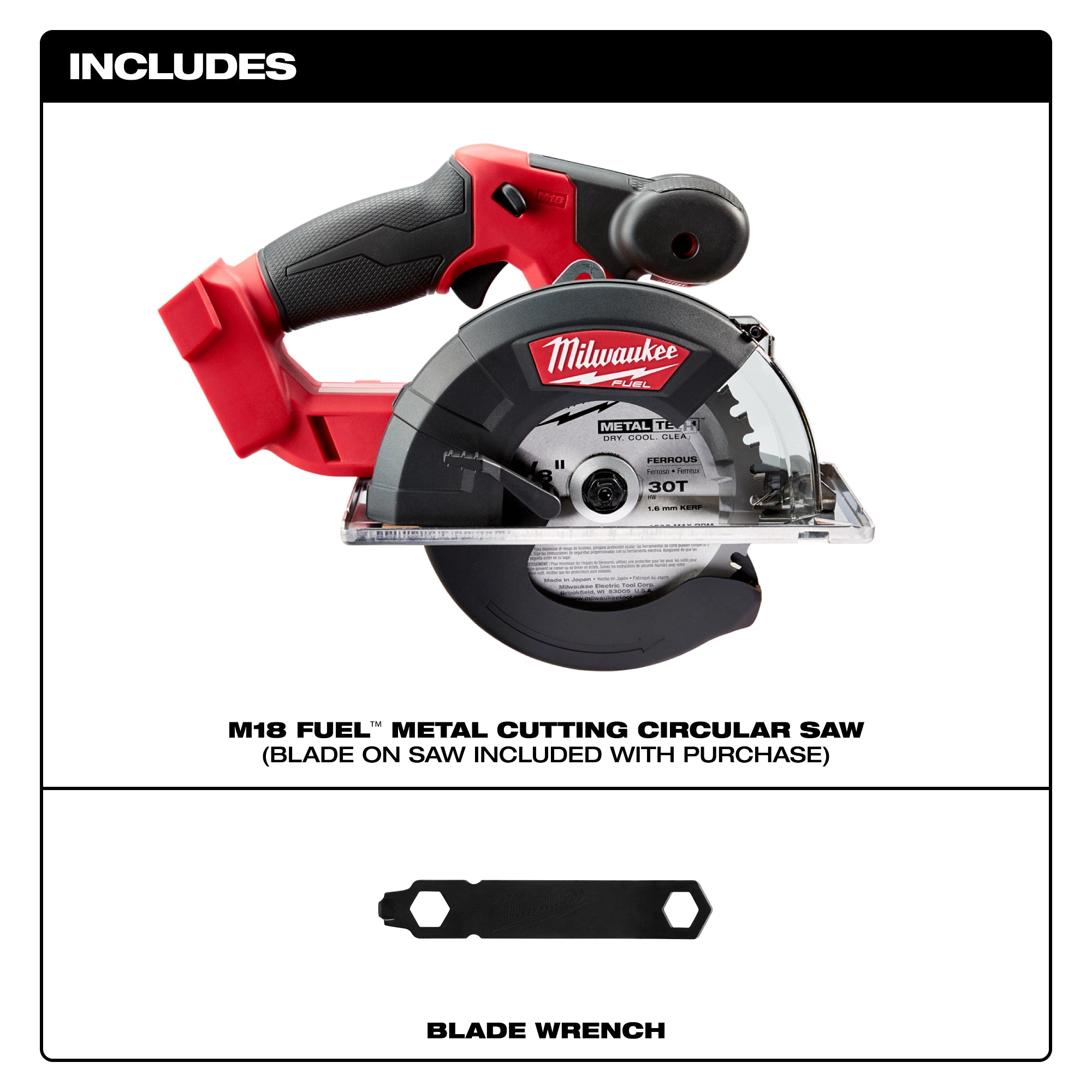 SCIE CIRCULAIRE À MÉTAUX 5-3/8'' - 5-7/8'' M18 FUEL