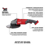 RECTIFIEUSE COUDÉE 7''/ 9'' M18 FUEL BRUSHLESS