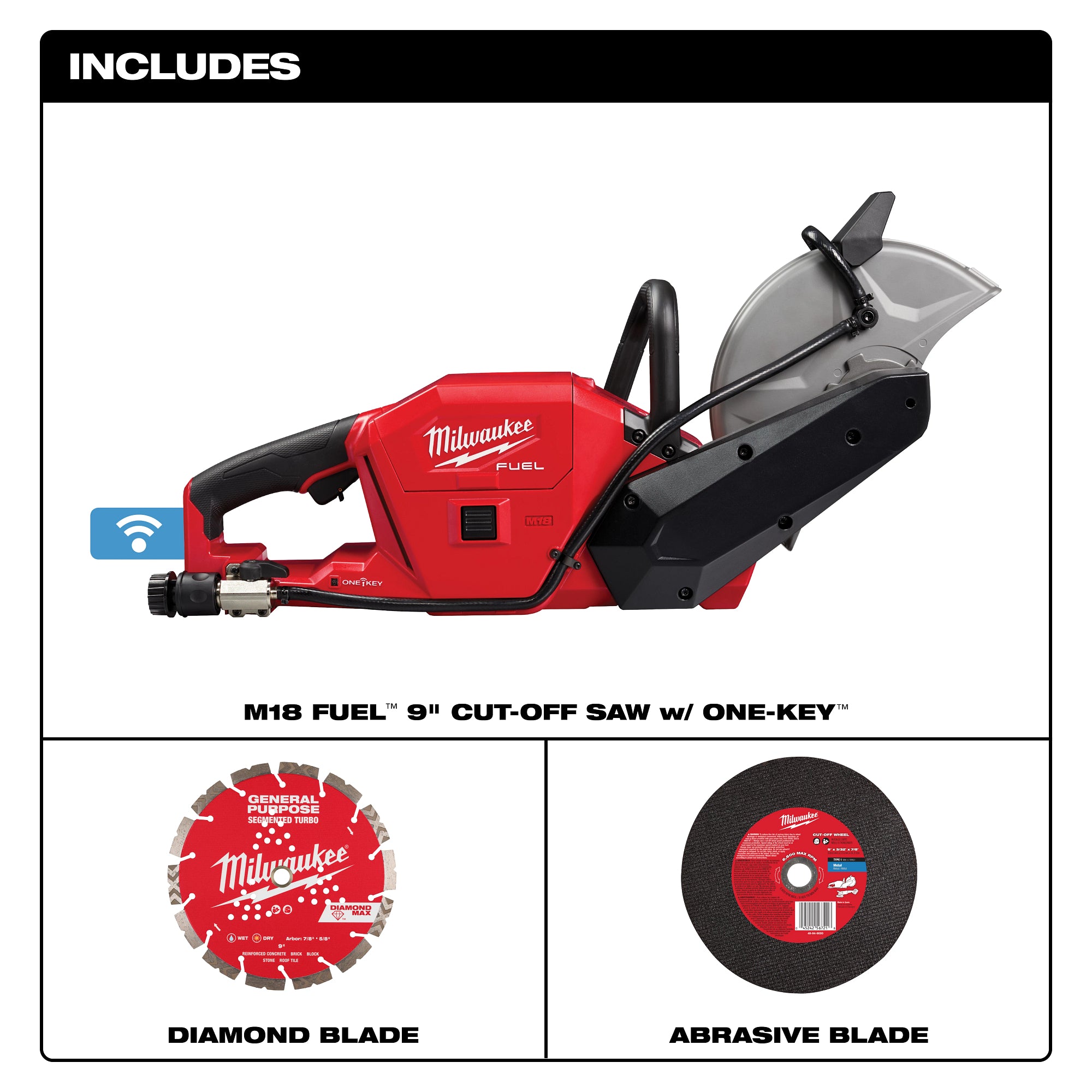 TRONÇONNEUSE 9'' ONE-KEY™ M18 FUEL BRUSHLESS