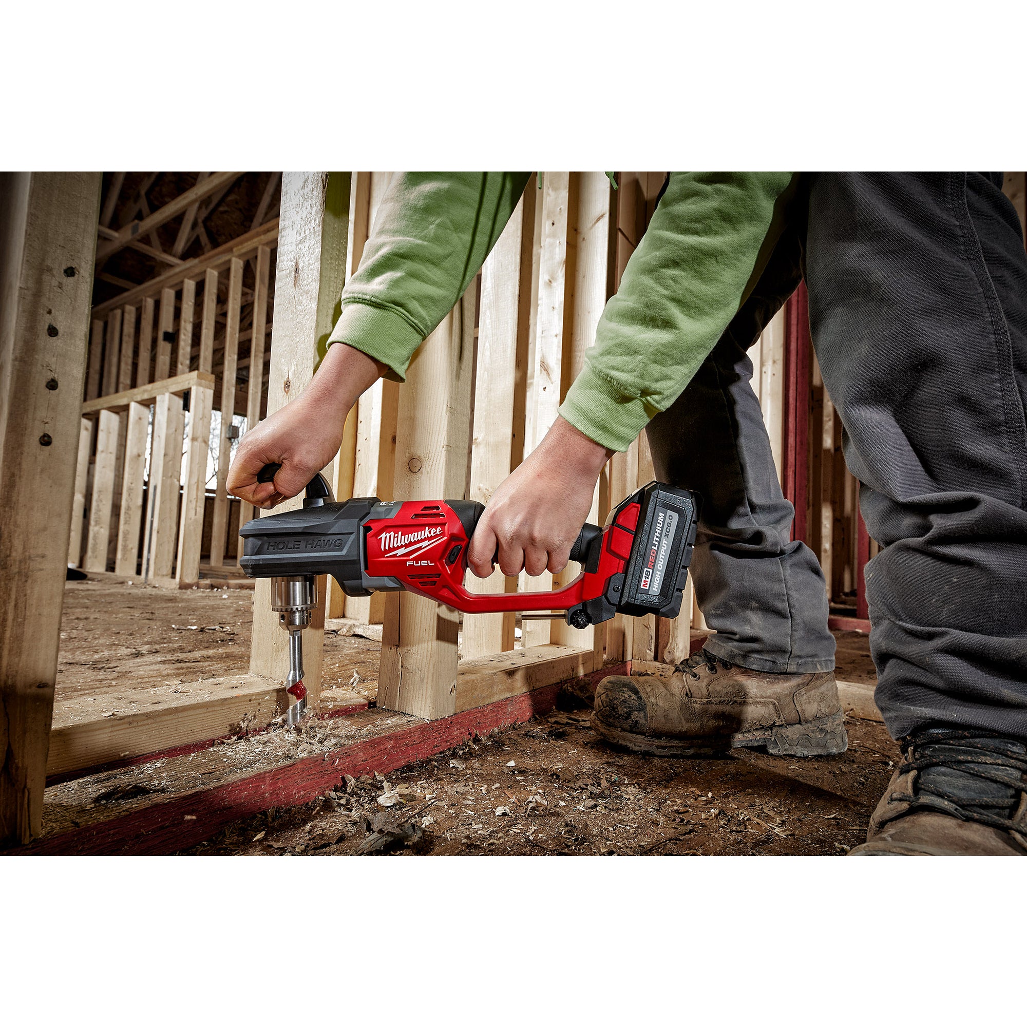 PERCEUSE À ANGLE DROIT 1/2'' HOLE HAWG M18 FUEL