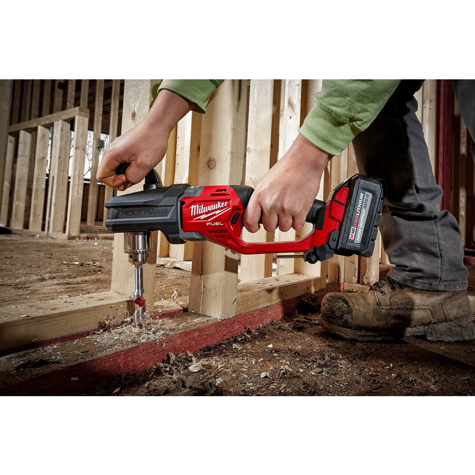 PERCEUSE À ANGLE DROIT 1/2'' HOLE HAWG M18 FUEL