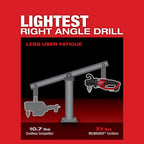 PERCEUSE À ANGLE DROIT 1/2'' HOLE HAWG M18 FUEL