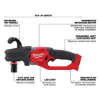 PERCEUSE À ANGLE HOLE HAWG QUIK-LOK M18 FUEL