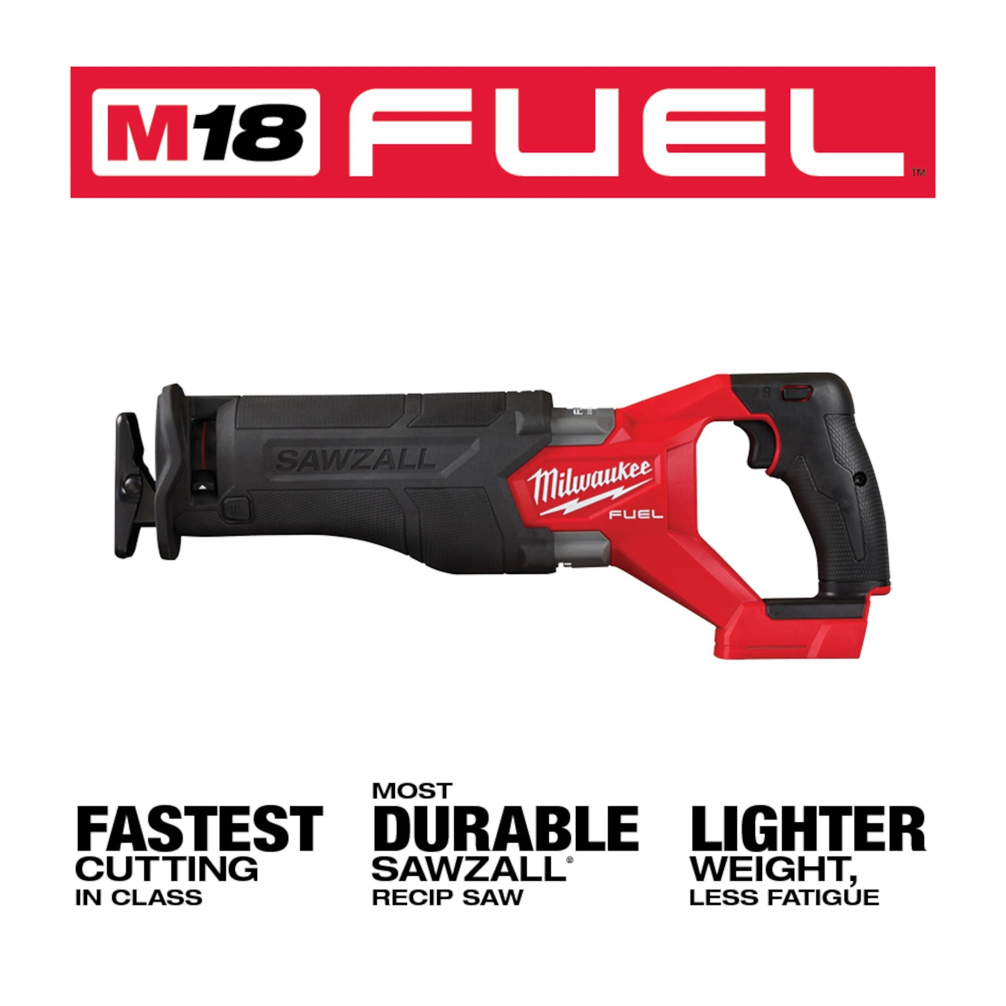 SCIE ALTERNATIVE SAWZALL M18 FUEL BRUSHLESS