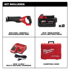 ENSEMBLE SCIE ALTERNATIVE SAWZALL M18 FUEL BRUSHLESS (XC5.0)