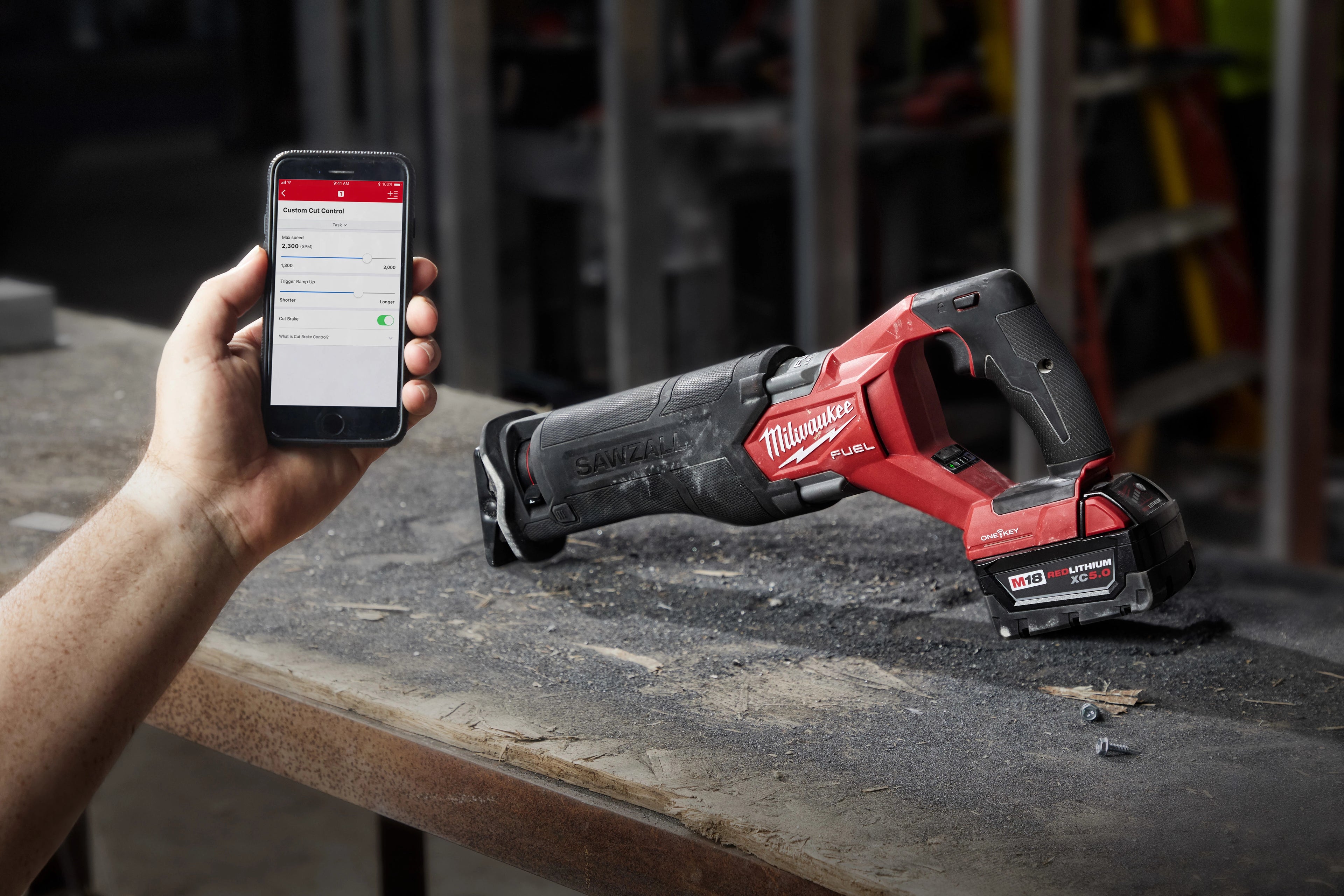 SCIE ALTERNATIVE SAWZALL ONE-KEY M18 FUEL BRUSHLESS