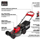M18 FUEL 21" SELF-PROPELLED LAWN MOWER (HD12.0)