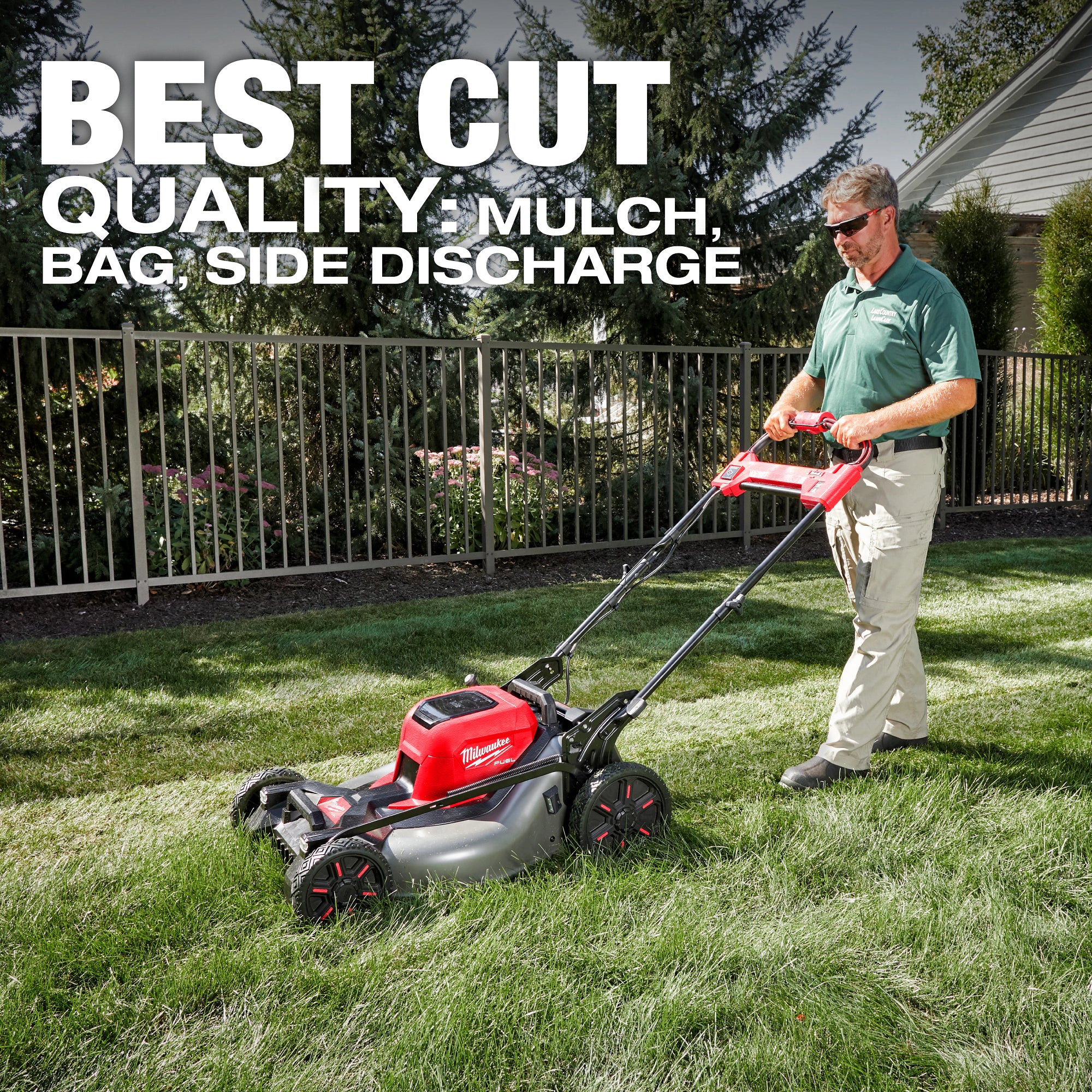 M18 FUEL 21" SELF-PROPELLED LAWN MOWER (HD12.0)