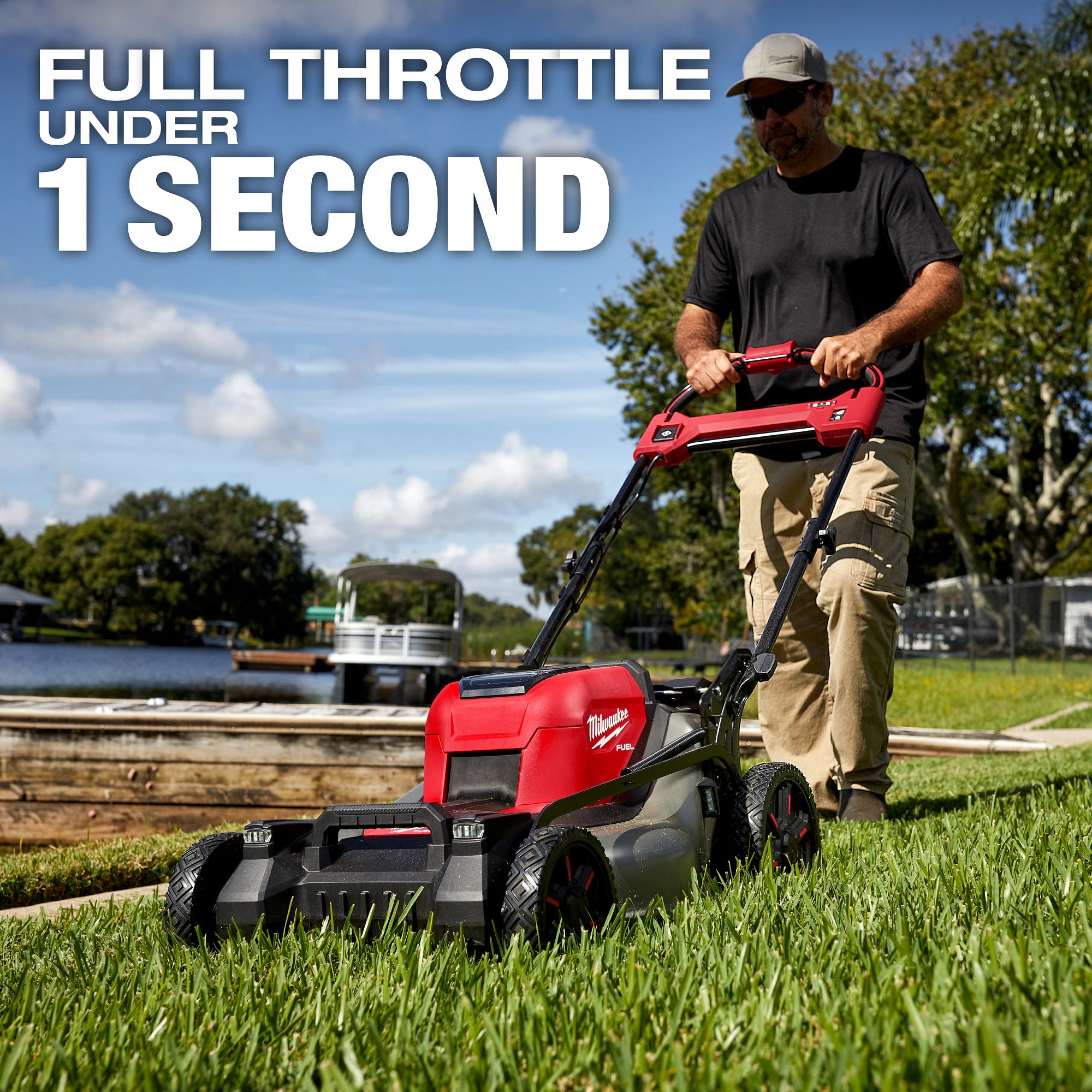 M18 FUEL 21" SELF-PROPELLED LAWN MOWER (HD12.0)