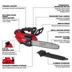 M18 FUEL BRUSHLESS 14" CHAIN SAW KIT (XC8.0)