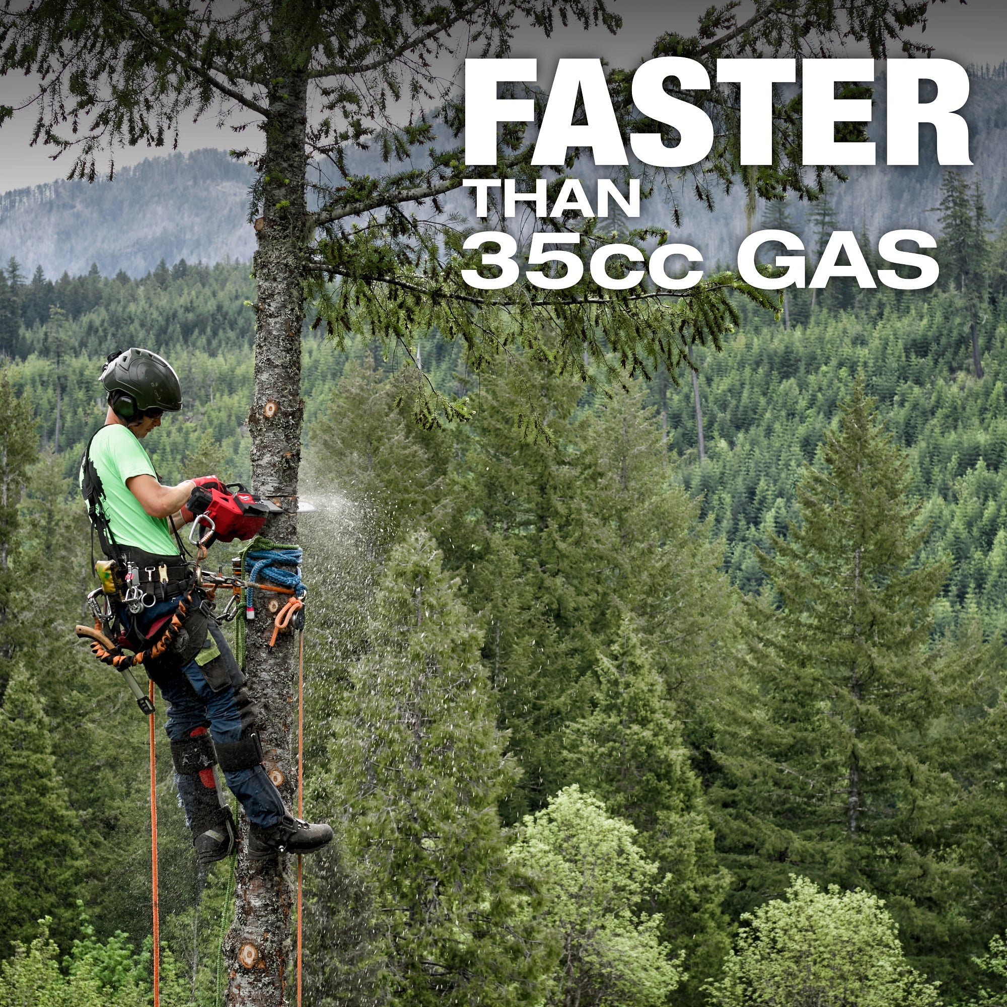 M18 FUEL BRUSHLESS 14" CHAIN SAW KIT (XC8.0)